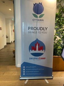 DrupalCamp Ottawa welcome banner